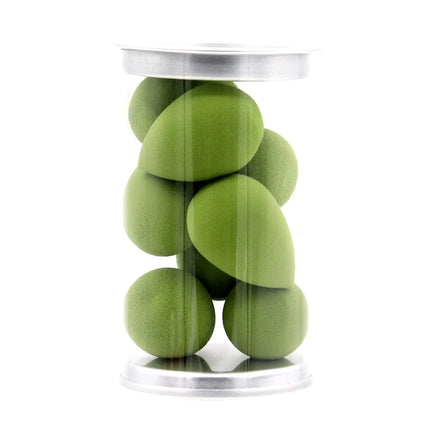 8 Pcs Mini Makeup Sponges with Storage Box - Ideal for Foundation, Cream Concealer Blending in Daily Makeup Routine