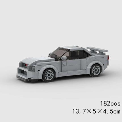 MOC Speed Sports Super Race Car Model Building Blocks DIY Bricks City Technical Rally Great Racing Vehicle Christmas Gift Toy