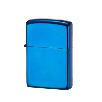 Ultra Thin and Portable Kerosene Lighter Square Head, Personalized Retro Creativity, Old-fashioned Grinding Wheel Windproof