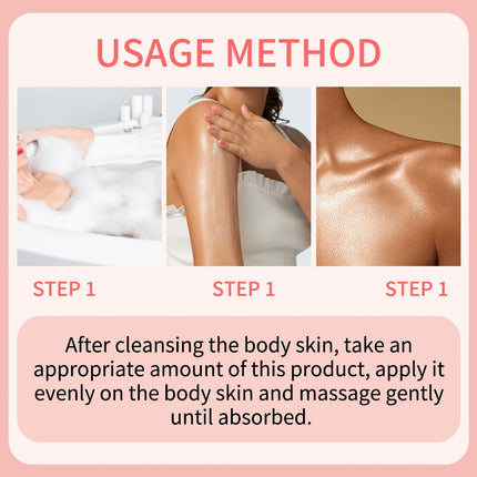 Body Glaze & Body Oil Combination Various flavors Non-greasy Hydrating and moisturizing Body Lotion Massag