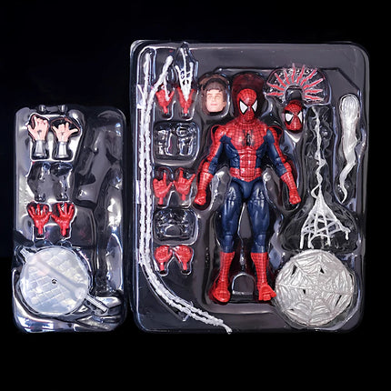 New In Stock Marvel Legends Maximum Series Spider-Man Deluxe 15cm Anime Action Figure Collectible Model Kids Toys