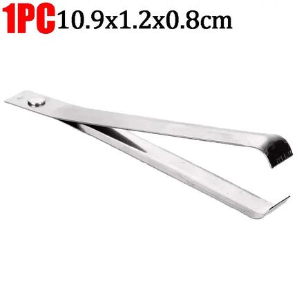 10/1pcs Stainless Steel Garlic Peeler Quickly Garlic Peeling Pig Hair Plucking Clip Manual Tweezers Gadgets Kitchen Accessories
