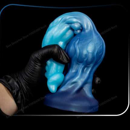 Huge Long Anal Plug/Dildo Monster Alien Large Butt Plug Silicone Suction Cup Anal Dilator G-Spot Sex Toys For Women Men Ass Toys
