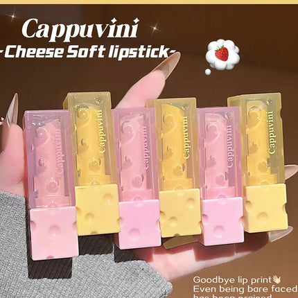 Cheese Lip Balm Set Moisturizing plumps lips reduces lip lines lip care product for smooth lips