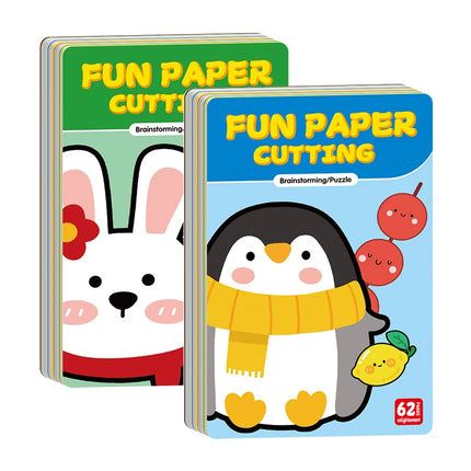 Children's Handmade Paper Cuttings Children's Interesting Origami Set Parent-Child Interaction Puzzle Early Education Toys
