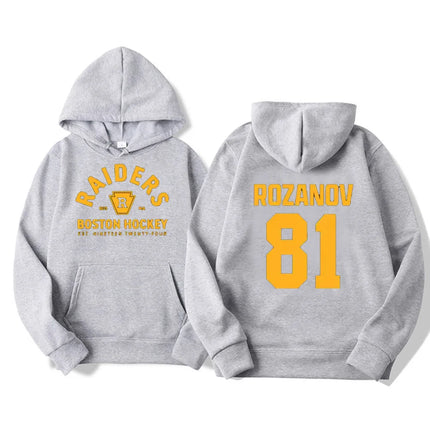 Llya Rozanov 81 Heated Rivalry TV Hoodies Shane Hollander 24 Scott Hunter 21 Sweatshirt Montreal Metros Clothing