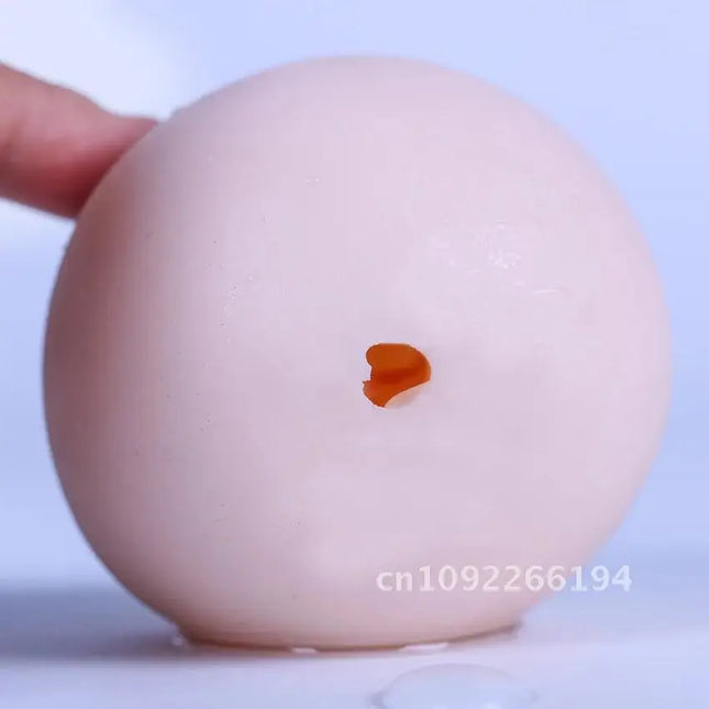 12*11cm Soft Big Female Ball Men Sex Toys Portable 3D Male Box Rubber Adult Breast Masturbation Nipple Touch Massager Mold With
