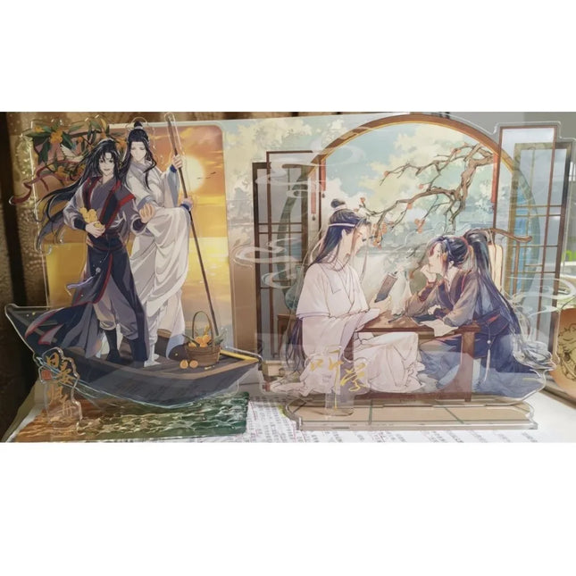 Grandmaster of Demonic Cultivation Mo Dao Zu Shi Standee Collectible Gifts The Untamed Wei Wuxian Lan Wangji Figure Model Plate
