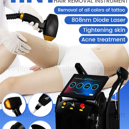 4 in 1 4500W Multifunctional Beauty Machine Diode Laser Pico Laser DPL RF Skin Rejuvenation Hair Removal Tattoo Removal Equipmen