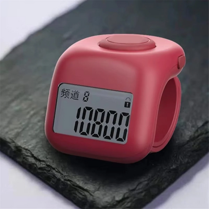 Clicker Finger Ring With Lock Function 9 Channels Hand Tally Counter Portable Prayer Counter-Y41A