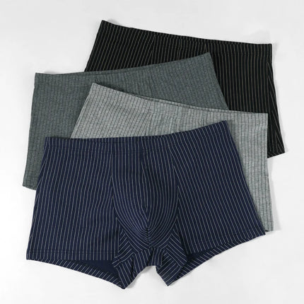 Men's Underwear Pure Cotton Boxer Briefs Youth Large Size Shorts Boys Boxer Shorts Summer Thin Underwear