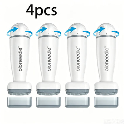 1/2/4/6pcs Bio Derma Stamp 120pin Adjust Needle Derma Microneedle Pen for Beard Hair Growth  Microneedling Dermastamp Skin Care