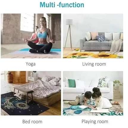 Band Logo Music Rock and Roll Pattern Carpet  for Living Room Bedroom Non-Slip Soft Rug Kitchen Floor Mat Entrance Doormat