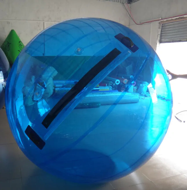 HIBADOU Water Walking Ball Zorb Ball 2M TPU Human Hamster Ball Inflatable Water Balloon Water Play Equipment Clear Dancing Ball