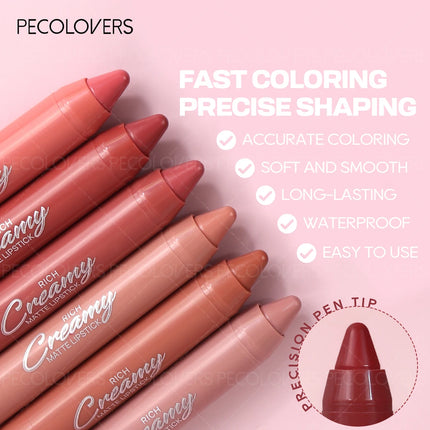 1PC Lip Liner, Depicts Lip Contour, Plump and Charming Lips, Multi-color Selection, Lip Cosmetics