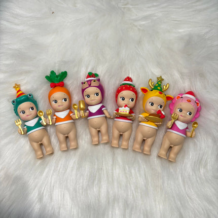 Sonny Angel Mini Figure Christmas Series  Sold as a set  No box No bag  Blind Box