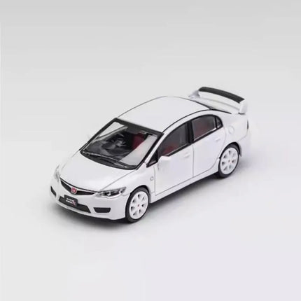DCT 1:64 Scale Civic Type-R FD2 Coupe Alloy Simulation Car Delicacy Model Static Collectible Toy Gift Display