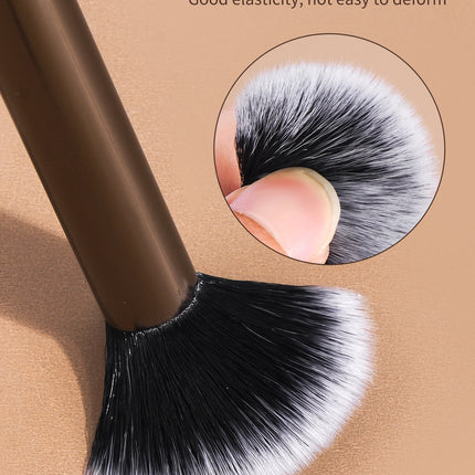 10pcs Eyeshadow Brushes Multi-Functional Eye Makeup Brushes, Portable For Travel Details Brushes for Highlight, Conceal Beauty