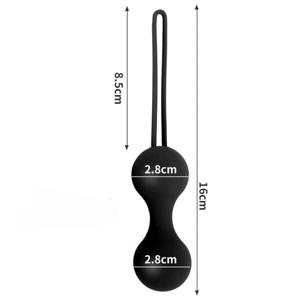 1/2 Bead Vaginal Balls Vibrators for Women Silicone Kegel Balls Vagina Training Tighten Exercise Ben Wa Ball Sex Toys for Womans