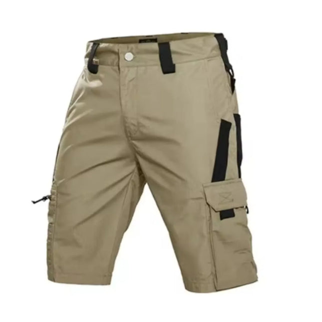 Camouflage Shorts Men's Summer Quick Drying Multi Pocket Military Pants Outdoor Hiking Fishing Shorts Men's Jogging Sports Pants