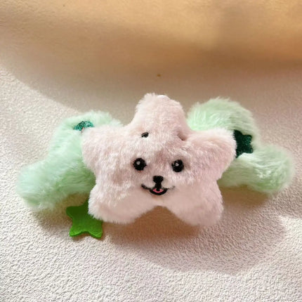 15cm Kpop NTC WISH Sakuya RIKU YUSHI Peripheral Tea Cat Doll Plush Dog Keychain NTCWISH Cartoon Key Rings Bag Pendant Key chains