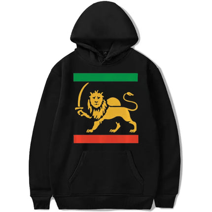 Lion and Sun Hoodies Women Iran  Kawaii Aesthetic Sweater Woman Kawaii Pullover Women's Clothing