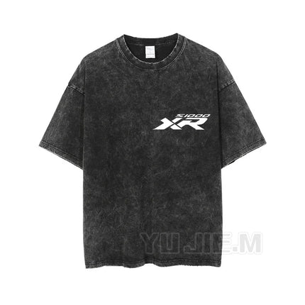 FOR BMW S1000RR S1000XR HP4 S1000RR-M S1000 RR/XR/RR-M LOGO Print High Quality Short T-shirt