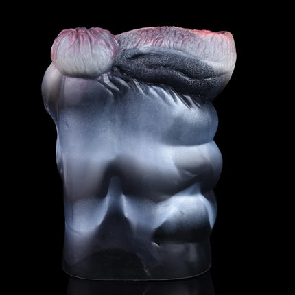 GEEBA New Dual Hole Animal Horse Masturbation Cup Soft Silicone Male Masturbator Realistic Vagina Prostate Massage Pussy Sex Toy