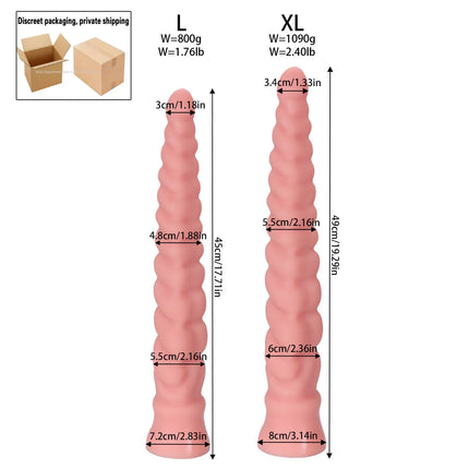Super Long Big Anal Plug Huge Anus Stretching Dilator Expander Large Giant Fantasy Long Butt Plug Sex Toys for Women Men Gay