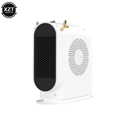 Desktop Electric Heater 500W Portable Home Electric Heater Intelligent Thermostat Fan Winter Electric Heater Heating Tools