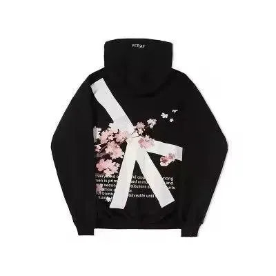 Y2K Gothic American Girl Hoodie Street Casual Pullover Mens Womens Anime Hoodie Black Goth Oversized Pullover Clothes