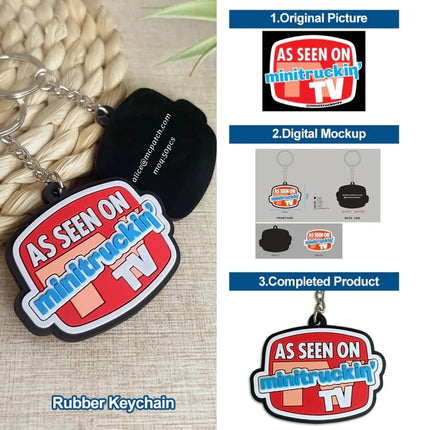 Custom PVC Keychains Customize Soft Rubber Keychain with Design&Logo DIY Silicone Key Personalized Durable PVC Key Chain for Key