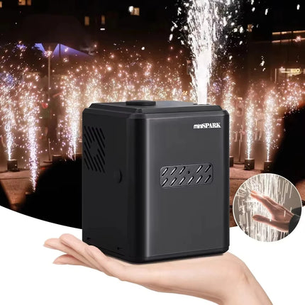 EU Stock Fast Delivery Mini 350W Wireless Electronic Spark Machine with Remote for Wedding Stage Party DJ Effects