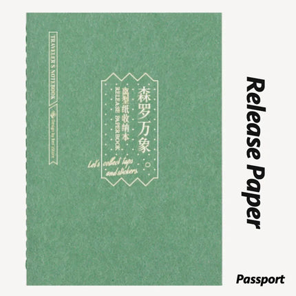 Fromthenon Traveler's Notebook Standard Passport Replacement Inner Page Travel Planner Journal Notebook Refill Supplies