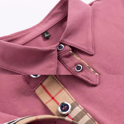 Korean version pure cotton short sleeved t-shirt women's summer new high-end fashion casual slim fit sports polo shirt collar to