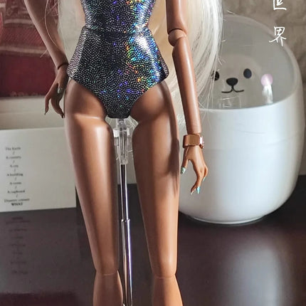 30cm Doll Shoes Accessories Senior Sense Fashion Trend Wrinkle Boots Winter Leather Boots For 1/6 FR Babi Supermodel Doll