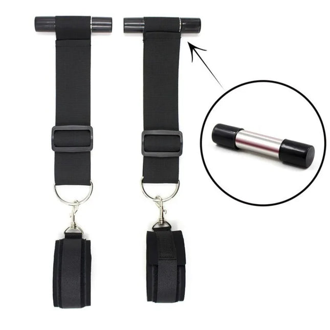 Adult Sex Swing Bdsm Door Erotic Products Women Couples Handcuffs Bandage Set SM Restraint Wrist Cuff Sex Toys Harness Sex Swing