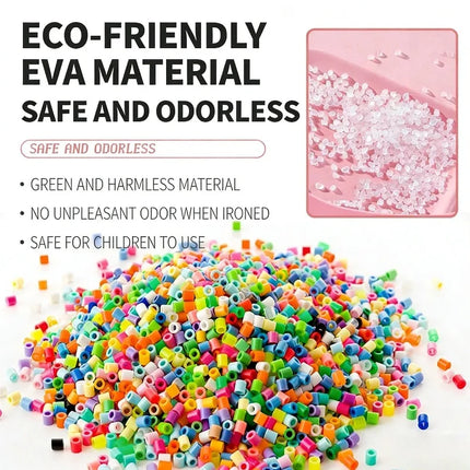 2.6mm 96 Colors Hama Beads DIY Craft Toys 3D Puzzle Iron Beads Creative Handmade Materials