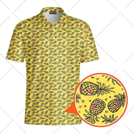 Funny Men's sexy humorous printed golf jersey fashiona hip-hop personalized short sleeved Breathable Polo lape Short sleeve top