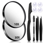 10X30X with tweezers