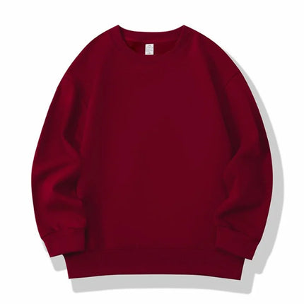 Fashion Girls Boys Sweatshirts Clothing Autumn Solid Color Casual Long Sleeve Loose Tops Children's Clothes Teen 6 8 10 12 Years