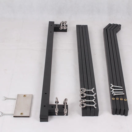 Sex Restraints Kneel Chair Furniture Bondage Open Leg Steel Frame Adult Games SM Training Sex Toy For Women Couples