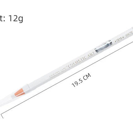 1pcs White Eyebrow Pencil Waterproof Microblading Peel-off Water-Resistant Eyebrow Eyeliner Eyeshadow Makeup Position Tools