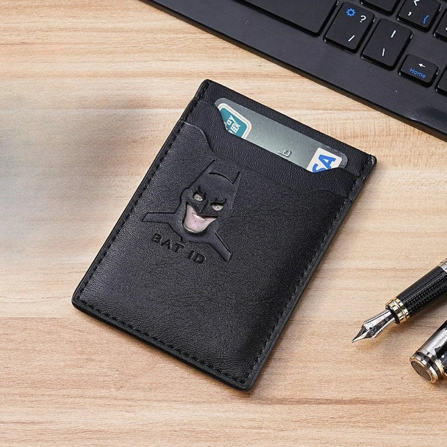 BEAST KINGDOM Bat Wallet for Men - Stylish Batman Design, Durable Bifold Wallet with Multiple Card Slots, Gift for Father's Day