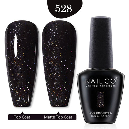 NAILCO Red Colors Series 15ML Nail Gel Polish Nail Supplies Semi Permanent For Nail Art Manicure Soak Off LED UV Hybrid Varnish
