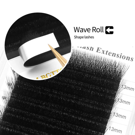 XIUSUZAKI Double Layers W Shaped YY 3DW 4DW Lashes Extensions C+D Curl False Eyelashes Extensions Premade Volume Fans Lashes