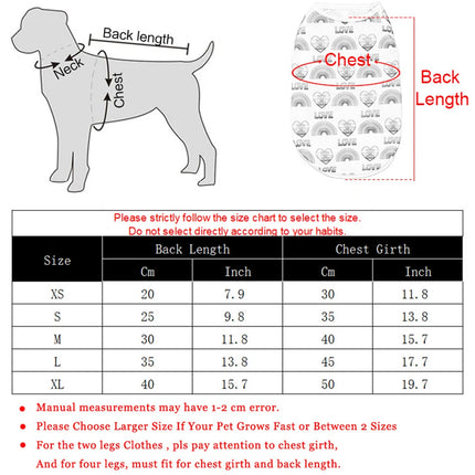 Breathable Dog Clothes For Small Medium Dogs Cats Summer Creative Rainbow Print Puppy Vest T-shirt Schnauzer Pug Pet Costume