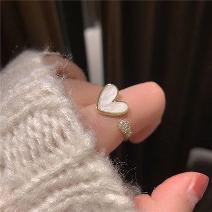 925 Silver Broken Ring Adjustable Vintage Jewelry Layered Women Ring Girl Fashion Accessories Party Birthday Gift Trendy