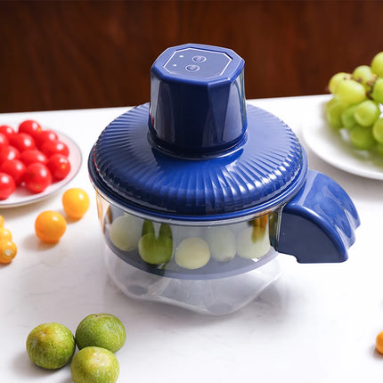Automatic Electric Grape Peeler Machine - Hands-Free Skin Remover for Berries Fruits, Fruit Prep Tool, Effortless Peeling