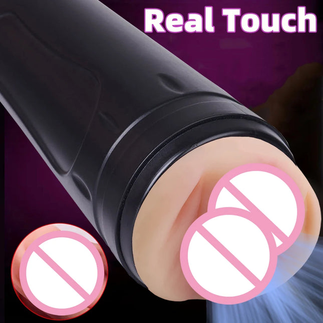 Male Masturbator Sex Toy for Men Realistic Masturbation Cup Silicone Pocket Pussy Stroker Adult Sex Toys for Men